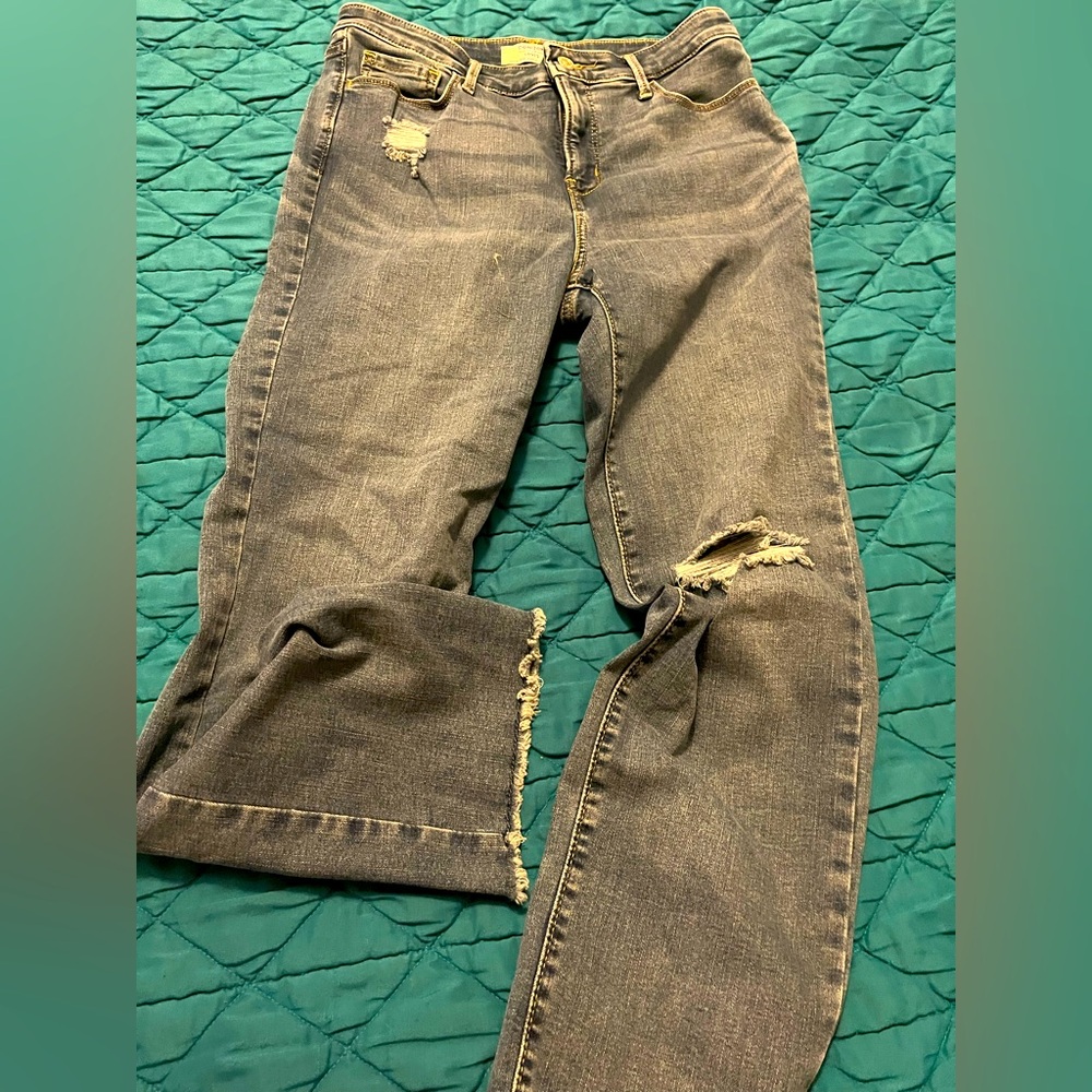 Denizen from Levi's Blue Straight Leg Jeans Classic Style